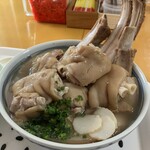 お肉の店 仲村 - ◆スペシャルそば（大）（1,280円）
                                 （ソーキ・てびち・三枚肉入り）※お残し持帰り可