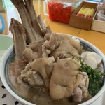 お肉の店 仲村 - ◆スペシャルそば（大）（1,280円）
                                 （ソーキ・てびち・三枚肉入り）※お残し持帰り可