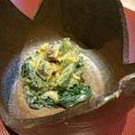 花しま - 焼き穴子入りの白和え