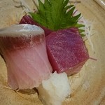 花しま - 鰤とこしびのお造り