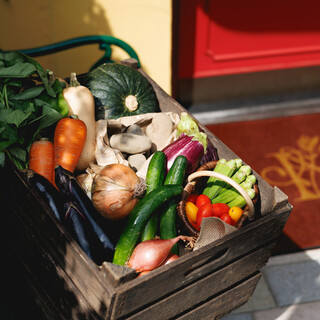 自然の恵みを一皿に～お野菜へのこだわり～