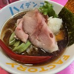 ハイデン.コッコFACTORY ら-めん凛々 - 凛々しいタラ節✖️タラ煮干ソバ　1200円