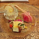 +MINA COCO - 前菜３点盛り