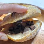 中川製パン店 - マロンバターチョコフランス¥230  今ひとつ…