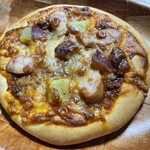 中川製パン店 - さつまいもとソーセージのピザ¥230