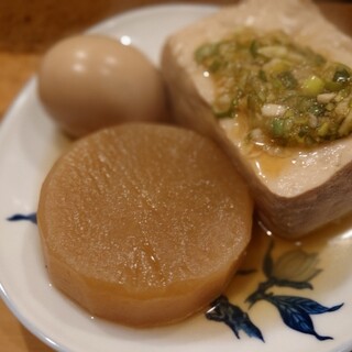 〆清 - 料理写真:大根 豆腐 玉子