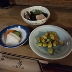 源氏 - 一杯目お通し