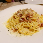 トラットリア イル シレーネ - 2014/12 アラカルト　カルボナーラ