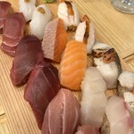 寿司 牡蠣 新宿スシエビス - 