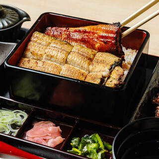 從精選的養鰻場進貨的鰻魚價格實惠！定食菜單也相當豐富