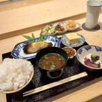 神楽桟 - 銀だら西京焼膳¥2200