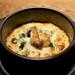 恵比寿アッカ - 牡蠣と春菊のグラタン