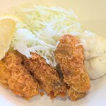 はま寿司 - めっちゃ美味しかったので単品広島県産牡蠣フライ3個♡♡