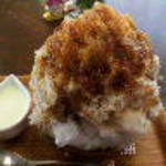 埜庵 - ミルク杏仁珈琲970円*2014.12