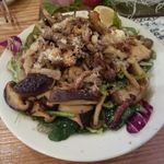 3種のキノコの温かいサラダ(\480)