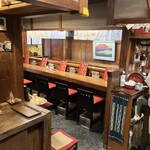 そばや哲心 - お店の雰囲気　カウンター席