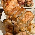 炭火野菜巻き串と餃子 博多うずまき - 