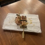 焼鳥 まるみ - 森林鶏トロ肩肉のねぎま