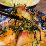 炭火野菜巻き串と餃子 博多うずまき - 