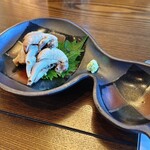 うなぎ亭 友栄 - きも　わさび