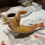 串揚げ キュイジーヌ･ド･オオサカ - 沖縄車海老