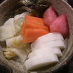 京風おでん楽 - お新香