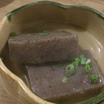 京風おでん楽 - こんにゃく