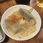 ひげ勝 - どて焼きとこんにゃく