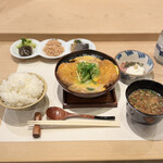 神楽桟 - カツ煮膳¥2000