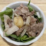 Talpa - 牛肉と蓮根の炒め物