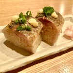 恵比寿それがし - 鯖の棒寿司