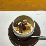 青森割烹 あずましく - バスクチーズケーキ