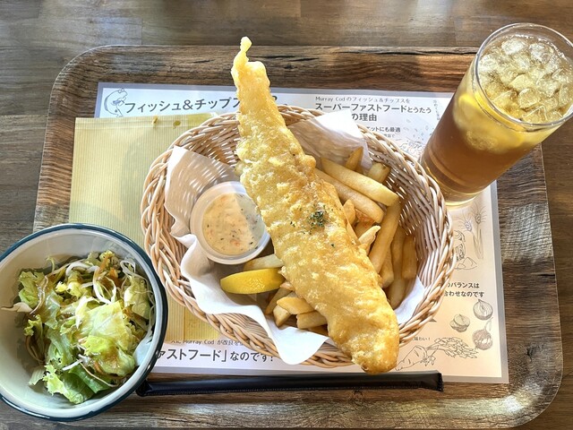 fish n chips Murray cod （フィッシュ&チップス マレーコッド