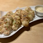 喰快 獅子丸 - 紅しょうが生海苔ちくわ磯辺揚げ