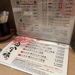 とんかつ目黒こがね - メニュー