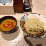 麺屋 さん田 - カレーつけ麺大盛、メンマ増量