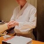 くろ﨑 - 大将の握り