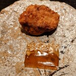 くろ﨑 - 虎河豚の唐揚げと煮凝り