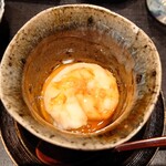 くろ﨑 - 噴火湾の牡丹海老の茶碗蒸し