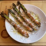 ガストロノミア冨屋 - ヤングコーンのオーブン焼き