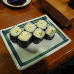 寿司居酒屋 や台ずし - カニサラダの細巻