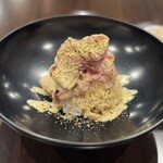 創作麺工房 鳴龍 - チャーシューご飯（わさびマヨネーズソース）