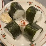 大衆割烹 ひかり - おにぎり明太子