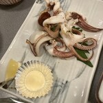大衆割烹 ひかり - ゲソ塩焼き680円