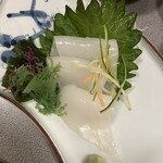 大衆割烹 ひかり - いか刺身880円