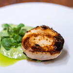 HAGI - 2026.1 近くで採れた蕪の薪焼き 蕪の葉のソース