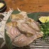 まぐろセンター - マグロの脳天の藁焼き