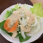 くるるの杜 農村レストラン - 【2014年12月】自家製の「発酵塩レモンの玉葱ドレッシング」は新たにして、激ウマなドレッシング。