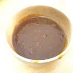 くるるの杜 農村レストラン - 【2014年12月】いつもの「甘口カレー」、これは飲み物(!?)なので、いつも通り、ご飯無しで頂きます。
