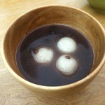 くるるの杜 農村レストラン - 【2014年12月】また、白玉ぜんざい、取っちゃった(笑)。